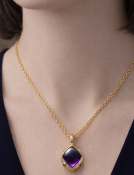 Harmony Amethyst Pendant View 2