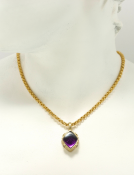 Harmony Amethyst Pendant View 2