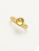 Yellow Sapphire Be Mine Ring View 1
