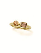Pink Sapphire Empire Ring View 1