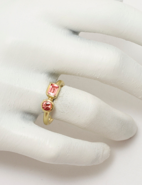 Pink Sapphire Empire Ring