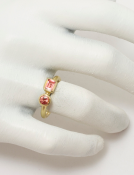 Pink Sapphire Empire Ring View 2