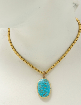Emerald Valley Turquoise Pendant