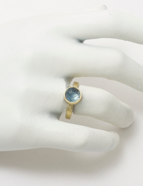 Aquamarine Be Mine Ring