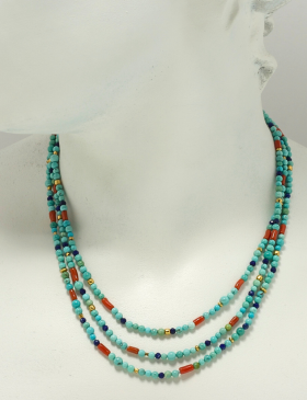 Multi-stone Beaded Strand