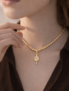 Bright Heart Diamond Pendant
