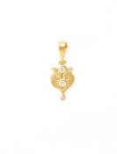 Bright Heart Diamond Pendant View 1