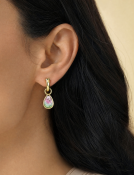 Watermelon Tourmaline Drops View 2