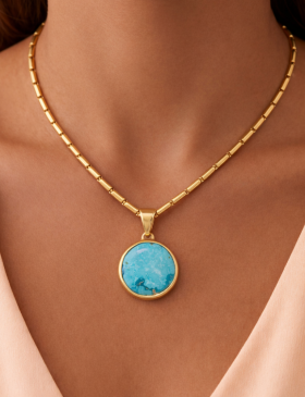 Sonoran Mountain Turquoise Pendant