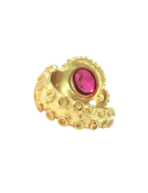 Tourmaline Octopus Ring View 1