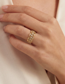 Baroque Diamond Band View 2