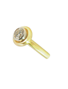 Brilliant Round Diamond Kashmir Ring View 1