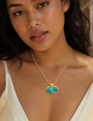 Azule Opal Pendant View 2