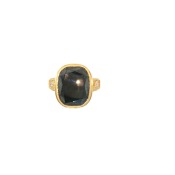 Gaia Black Diamond Ring View 1