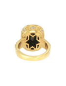 Gaia Black Diamond Ring View 3