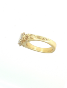 Ivy Ring with Emerald Cut Diamond View 1