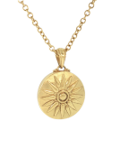Catalina Turquoise Sunburst Pendant View 1