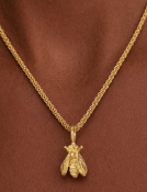 Honey Bee Pendant View 2