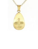 Catalina Turquoise Pendant with Zia View 1