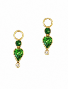 Teardrop Tsavorite Drops View 1