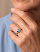 Moonstone Cabochon Ring View 2