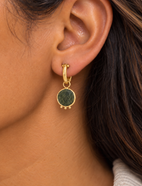 Ancient Bronze Coin Drops