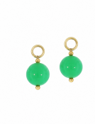 Chrysoprase Bead Drop View 1
