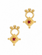Nuevo Drops with Rubies View 1
