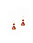 Pink Tourmaline Drops View 1