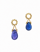 Aria Drops with Tanzanite View 1