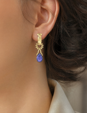 Aria Drops with Tanzanite