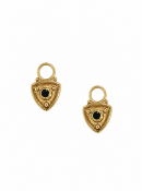 Triad Drops with Blue Sapphires View 1