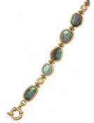 Labradorite Link Bracelet View 1
