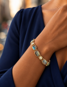 Labradorite Link Bracelet View 2