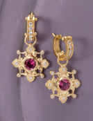 Pink Tourmaline Aphrodite Drops View 2