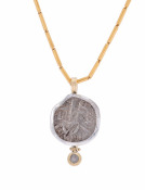 Byzantine Coin Pendant View 1