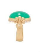 Chrysocolla Scallop Ring View 1