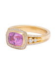 Pink Sapphire Olympia Ring View 1