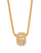 Ringed Barrel Pendant View 1