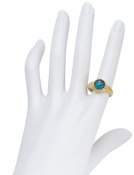 Nevada Turquoise Signet Ring View 1