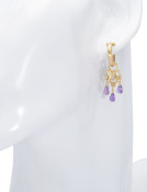 Amethyst Sundial Drops View 2