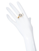 White Sapphire Ring View 1