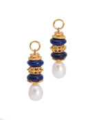Lapis and Pearl Drops View 1