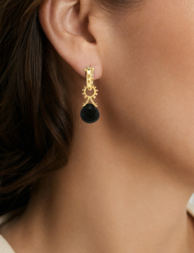Black Spinel Aria Drops