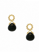 Black Spinel Aria Drops View 1