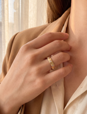 White Diamond Artemis Band