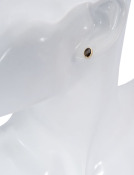 Black Star Sapphire Studs View 2
