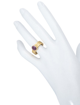 Rose Sapphire Ring