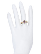 Lavender Sapphire Be Mine Ring View 2