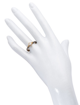 Diamond Lyra Ring